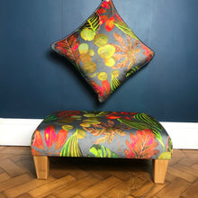 Autumn Leaf Velvet Cushion