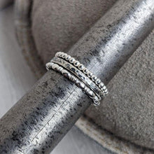 Silver Stacking Rings Workshop