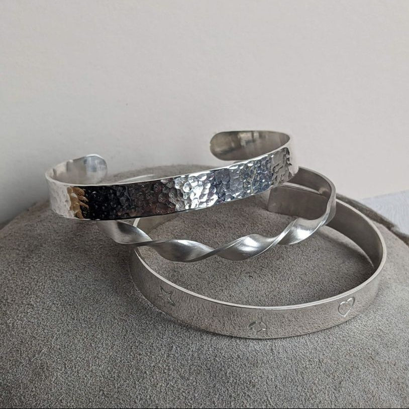 Silver Torque Bangle Workshop