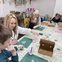 Children's Hallowe'en Fused Glass Workshop