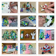 Mosaic Christmas Decorations Workshop