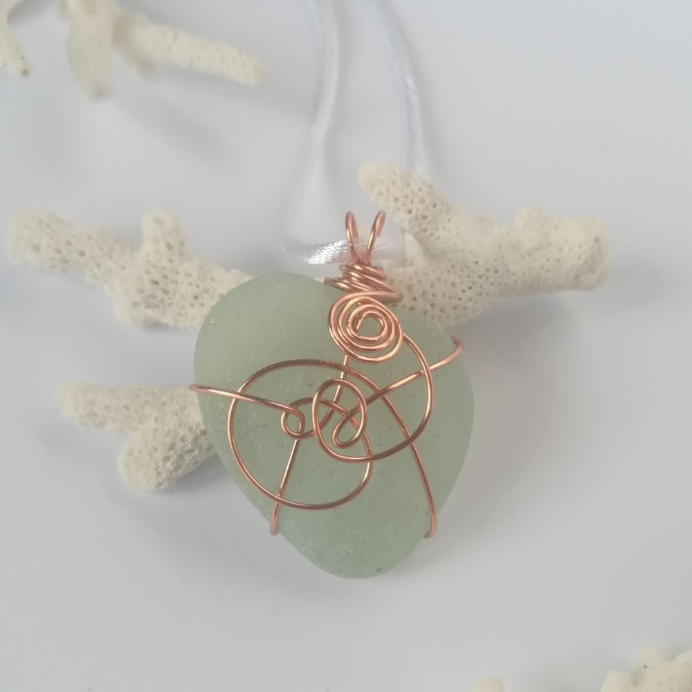 Wire Seaglass Pendant Workshop