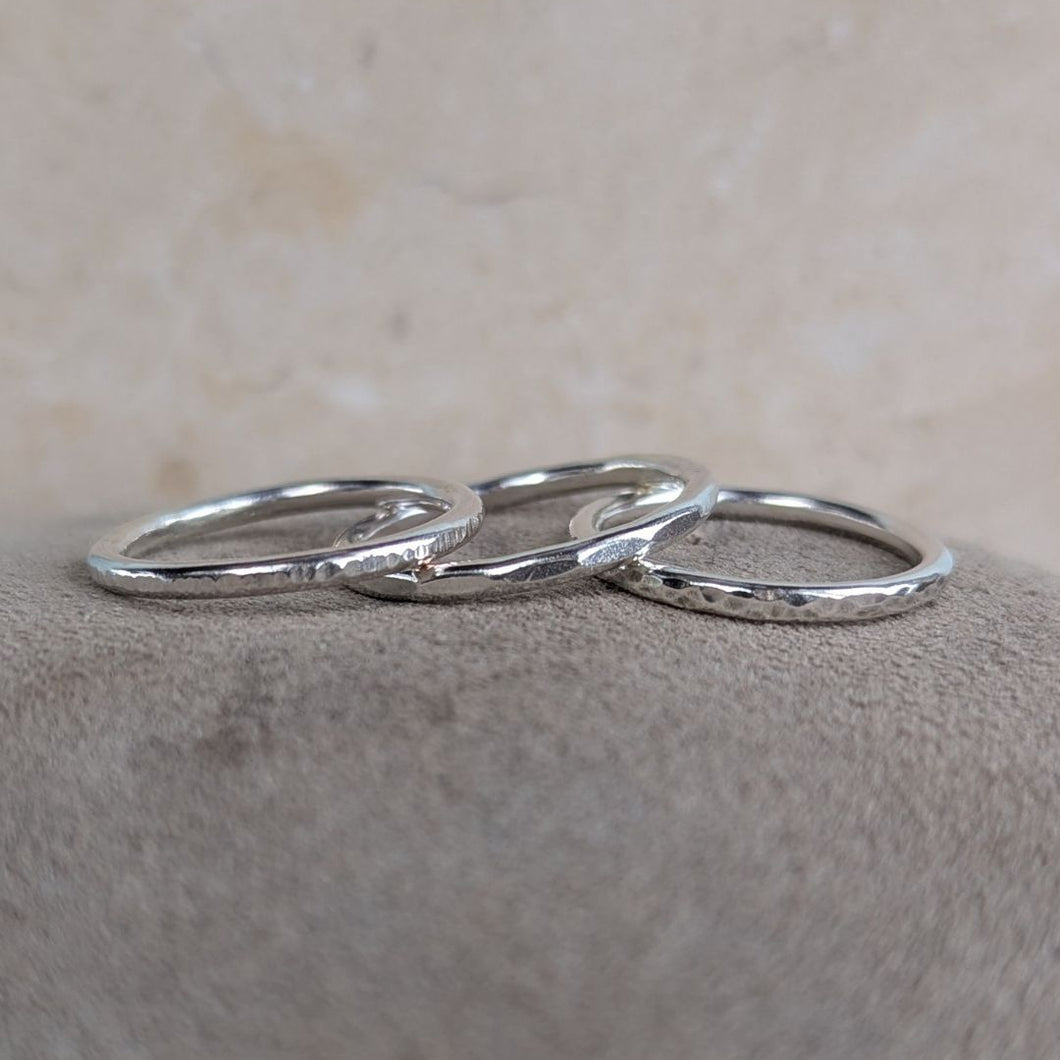 Slim Silver Ring Workshop