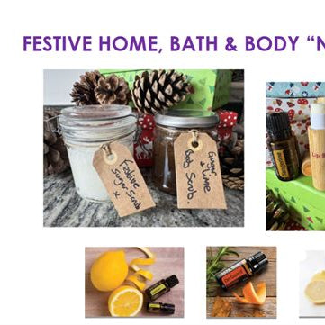 Naturally Festive Home, Bath & Body Workshop