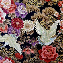 Japanese Crane Cotton Cushion