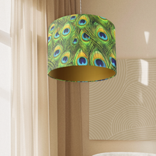 Peacock Cotton Cushion