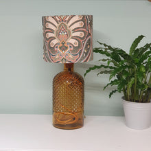 Pink & Green Boho Velvet Shade