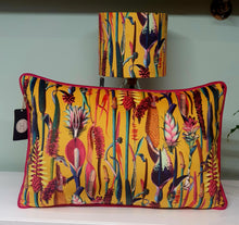 Yellow Tropical Bright Velvet Shade