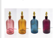 34cm Diamond Bottle Lamp