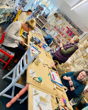 Statement Silver Squiggle Jewellery Workshop