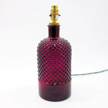 34cm Diamond Bottle Lamp