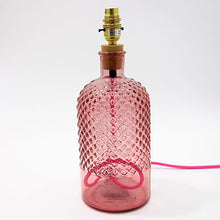 34cm Diamond Bottle Lamp