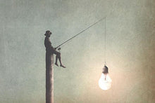 Fishing for Ideas MINT Decoupage Paper