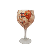 Hot Air Balloons Luxury Crystal Gin or Cocktail Glass