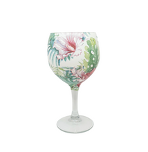 Hibiscus Luxury Crystal Gin or Cocktail Glass