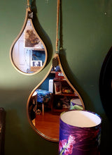Gold Teardrop Mirrors
