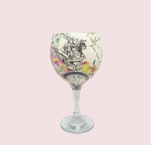 Alice in Wonderland Luxury Crystal Gin or Cocktail Glass