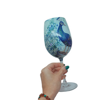 Peacock Luxury Crystal Wine Glass