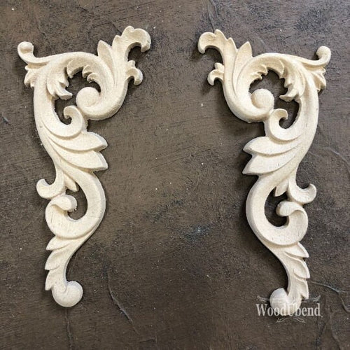 #2181 12.5cm Corner Scroll