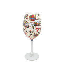 Playing Cards Luxury Crystal Wine Glass