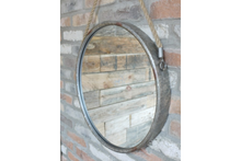 Industrial Circle Mirror