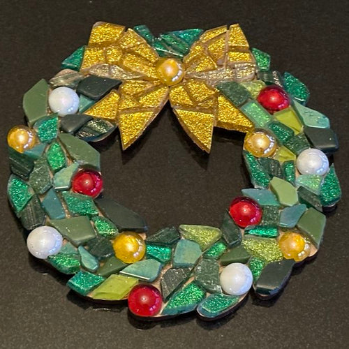 Mosaic Christmas Wreath Workshop