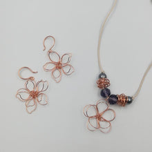 Wire Floral Pendant/ Earrings Workshop