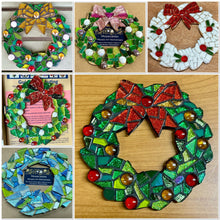 Mosaic Christmas Wreath Workshop