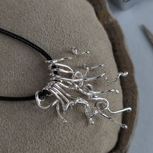 Statement Silver Squiggle Jewellery Workshop