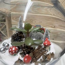 Christmas Themed Terrarium Workshop