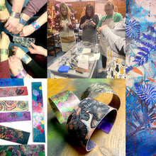 Gillian Arnold Printing & Colouring Anodised Aluminium Workshop