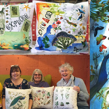 Gillian Arnold Design & Printing cushion Workshop