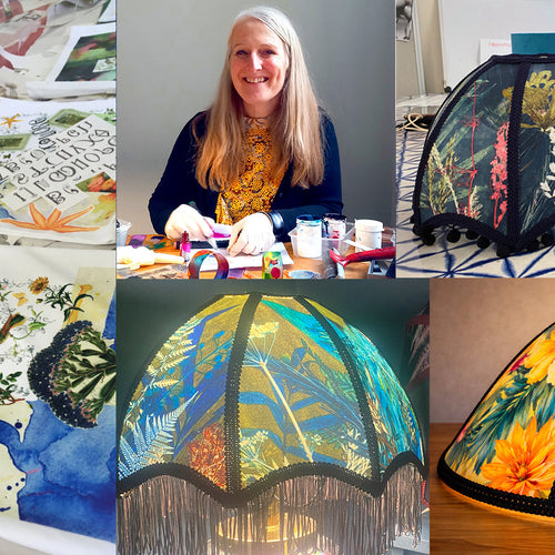 Gillian Arnold Traditional Dome Lampshade Workshop