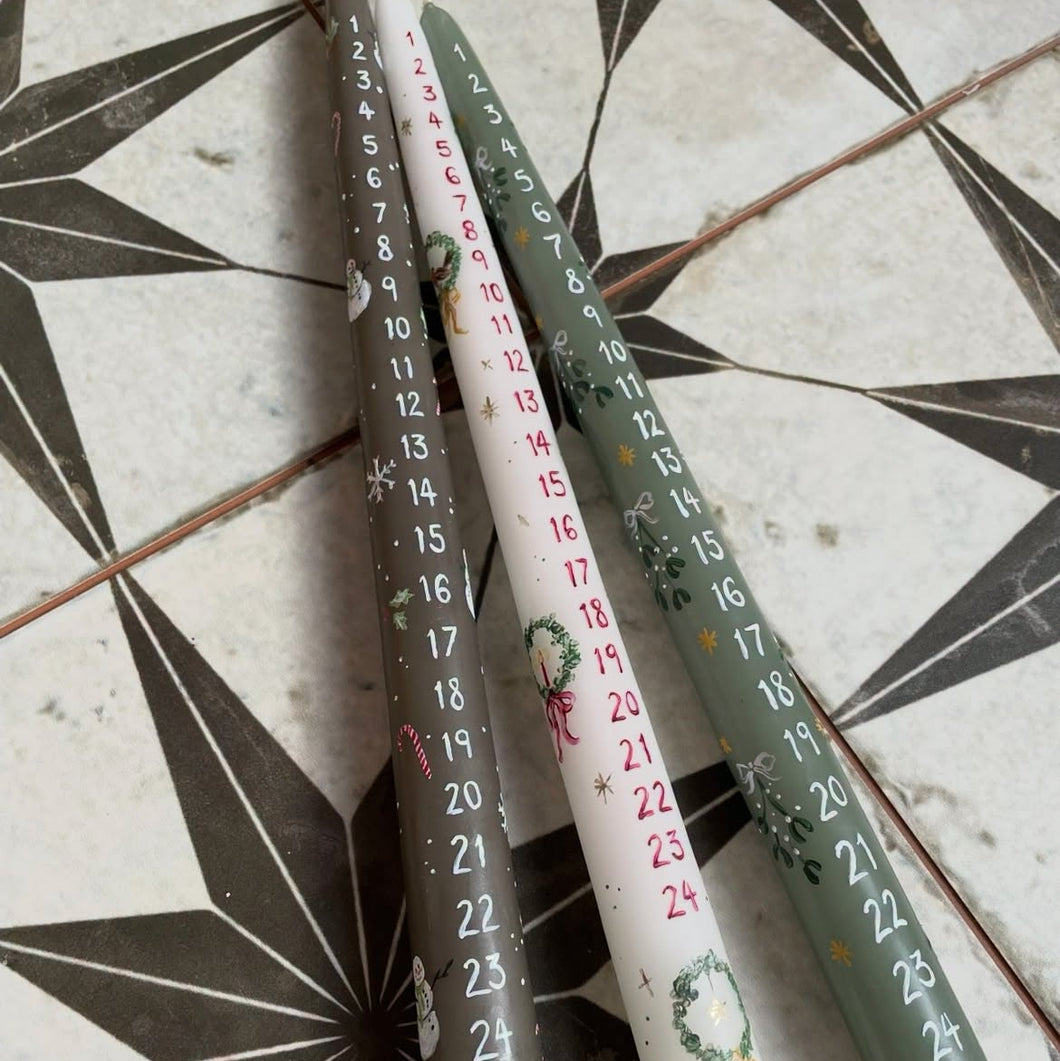 Advent Candle Painting Workshop
