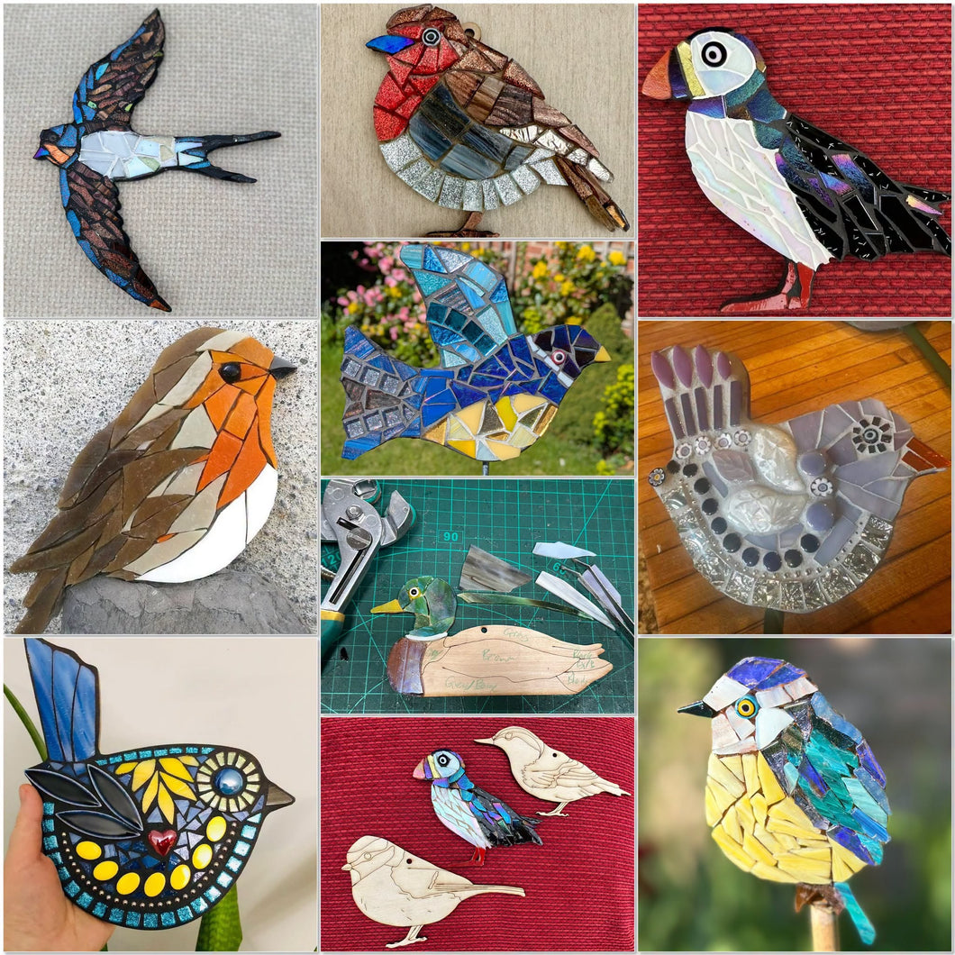 Mosaic Bird Workshop