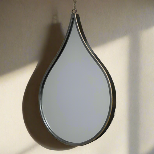 Gold Teardrop Mirrors
