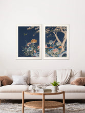 Blue Blossom Trees Set