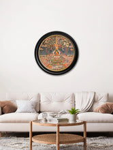 C.1700 Buddha of the Western Pure Land in Round Frame