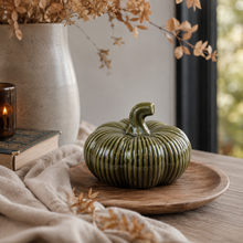Glazed Green Pumpkin