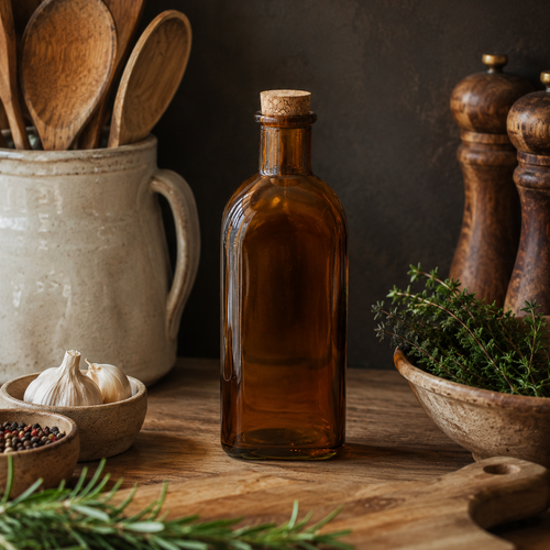 Corked Apothecary Bottle