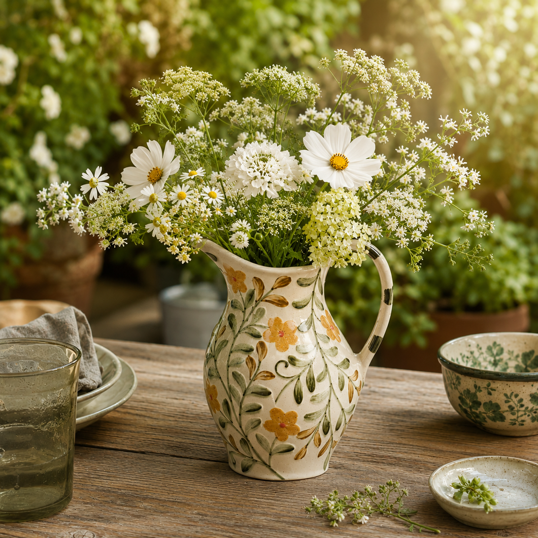 Floral Jug