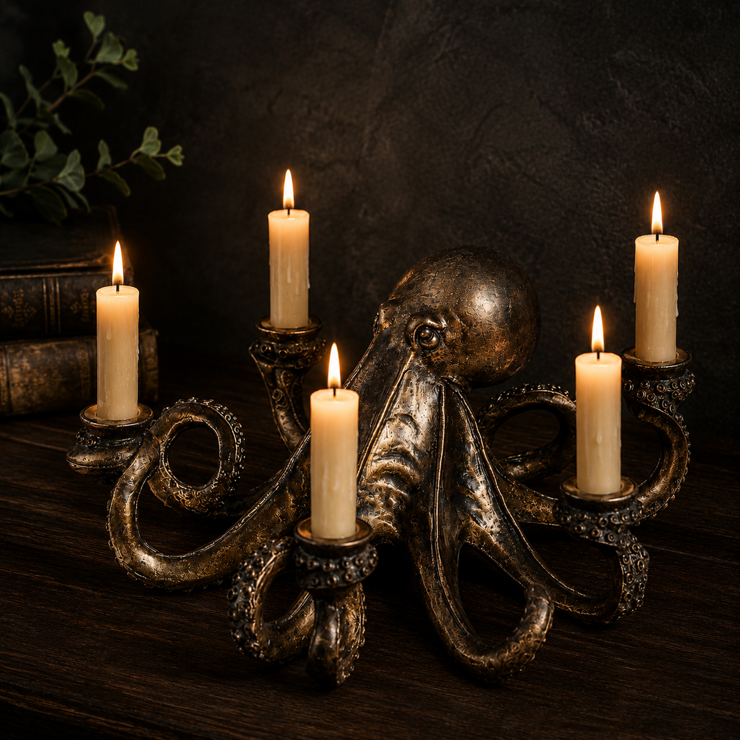 Octopus Candle Holder