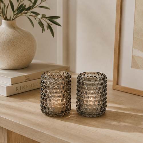 12.5cm Bobble Candle Holder