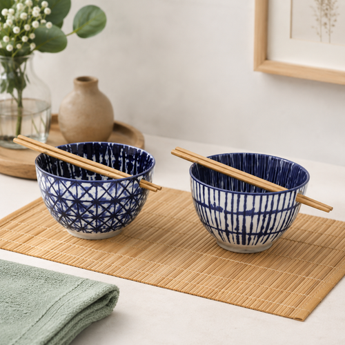 Patterned Noodle Bowl