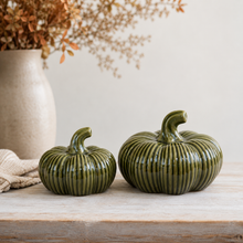Glazed Green Pumpkin