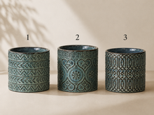 Patterned Ceramic Pot