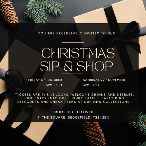 Christmas Sip & Shop Evening