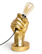 Gold Hand Table Lamp