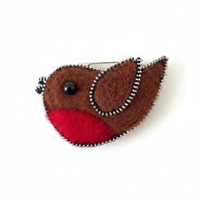 Needle Felt Christmas Brooch
