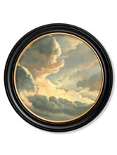 C.1700 Study of Clouds in Round Frame